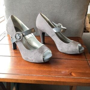 Lane Bryant Mary Jane Pump - Grey